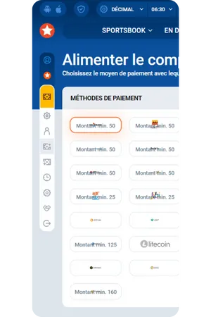 Méthodes dépôt Mostbet paiement MAD application mobile transaction sécurisée