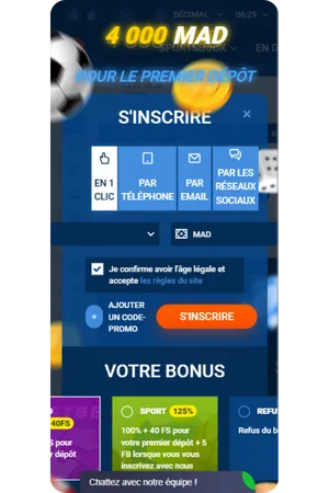 Processus d'inscription application Mostbet création compte rapide interface mobile
